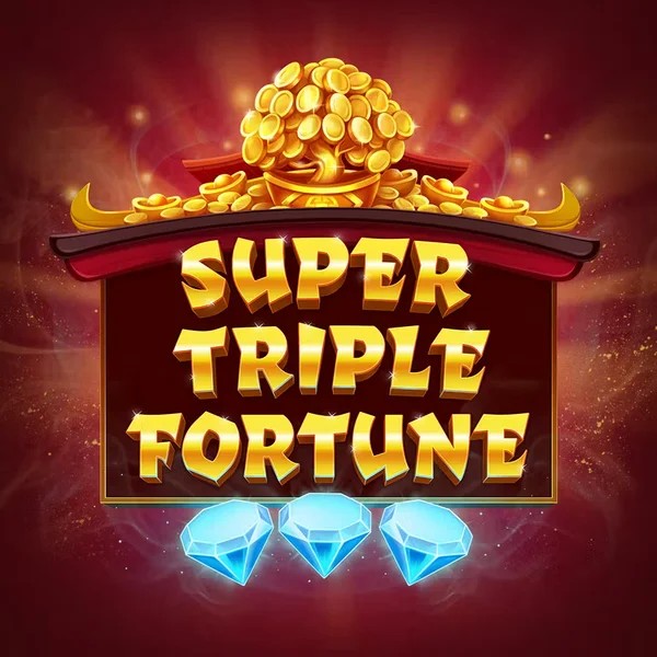 Super Triple Fortune online game logo by Greentube on roostino-casino.eu