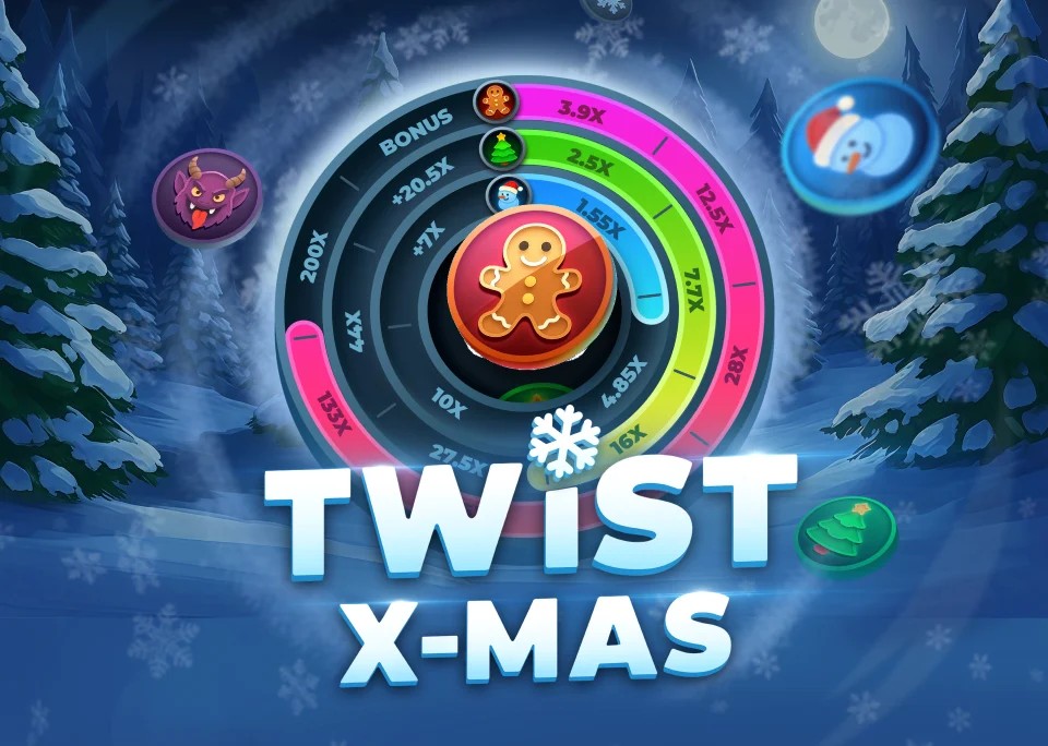 Try Twist X-mas slot by InOut on roostino-casino.eu – logo image