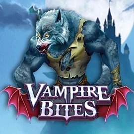 Vampire Bites slot logo by Amusnet Interactive at Roostino Casino