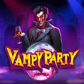 Vampy Party by Pragmatic Play, showcased at roostino-casino.eu – game logo