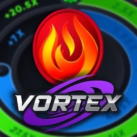 Vortex (Turbo Games) logo by Turbo Games at Roostino Casino